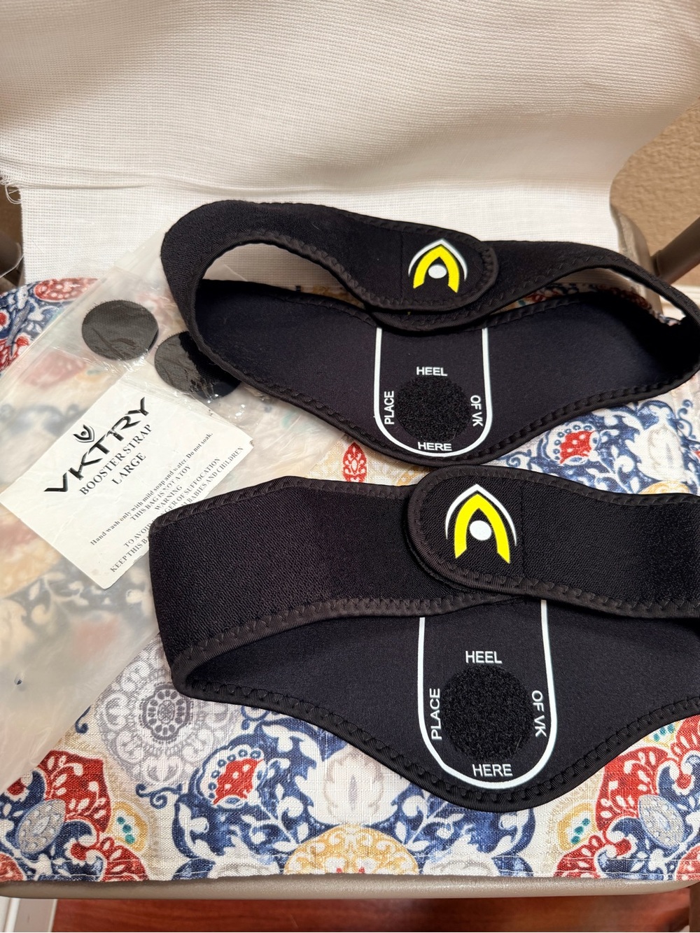 🔹VKTRY VK Boost Ankle Booster Strap, an athletic performance accessory.